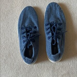 Allbirds Navy Wool Runners